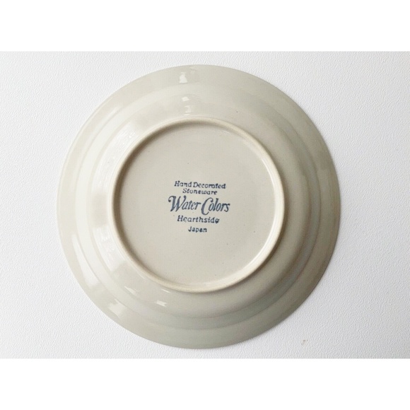 VTG Water Colors Hearthside Cup & Saucer Set 4 - Picture 4 of 5